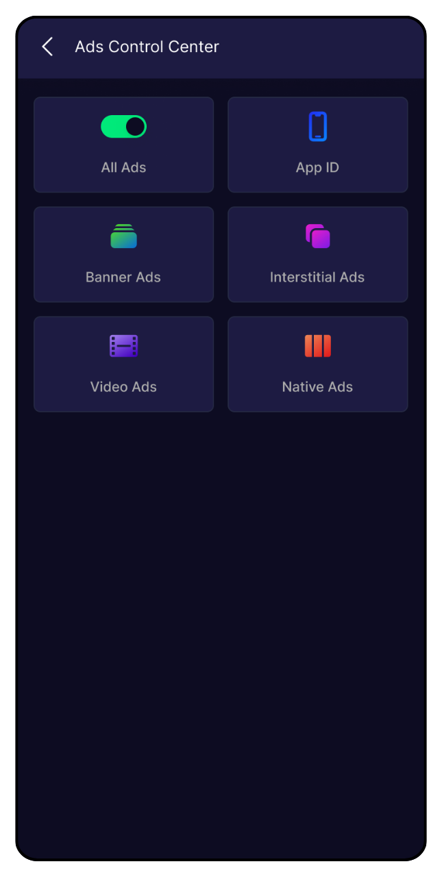 ER ads control