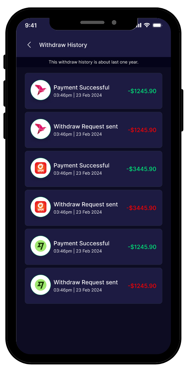 Withdraw